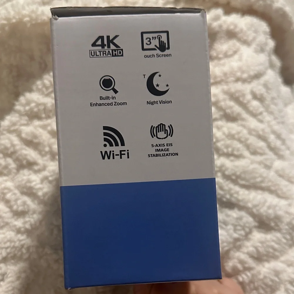 Polaroid Black 4K Digital Camcorder